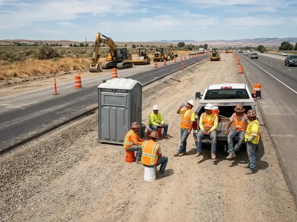 highway-road-construction-crew-007 — frequently asked questions, Porta Potty and Restroom Rentals in Braselton, GA